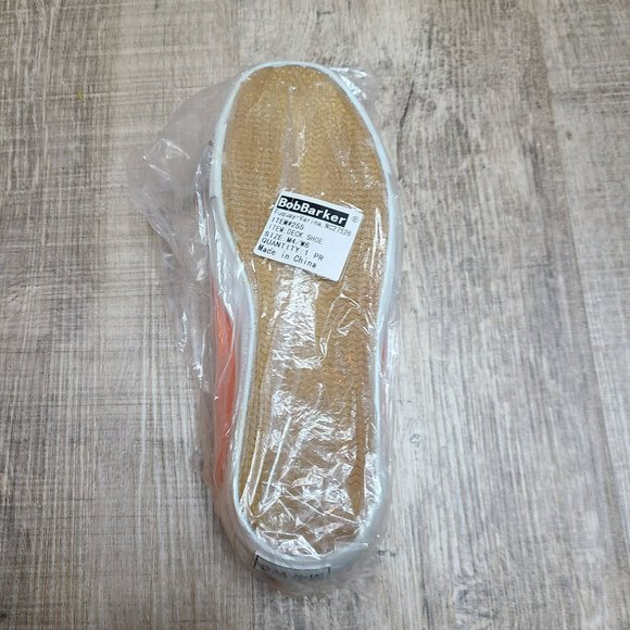 Bob Barker Durable Canvas Deck Step-in Prison Inmate Shoe M4/W6 Orange 255-OR - Picture 2 of 5